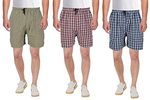 Image of DIGITAL SHOPEE Men's Cotton Boxers, Pack of 3