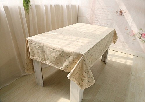 MOMO Mantel de Mesa de algodón Creativo Simple Europeo Paño de Cocina para amueblar el hogar,140x180cm