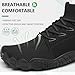 Imagen de SAGUARO Unisex Barefoots Hombres Mujeres Trail Running Shoes Transpirables Antideslizante Cómodas Ligeras Mid-Top Zapatos Descalzos Negro 39 EU