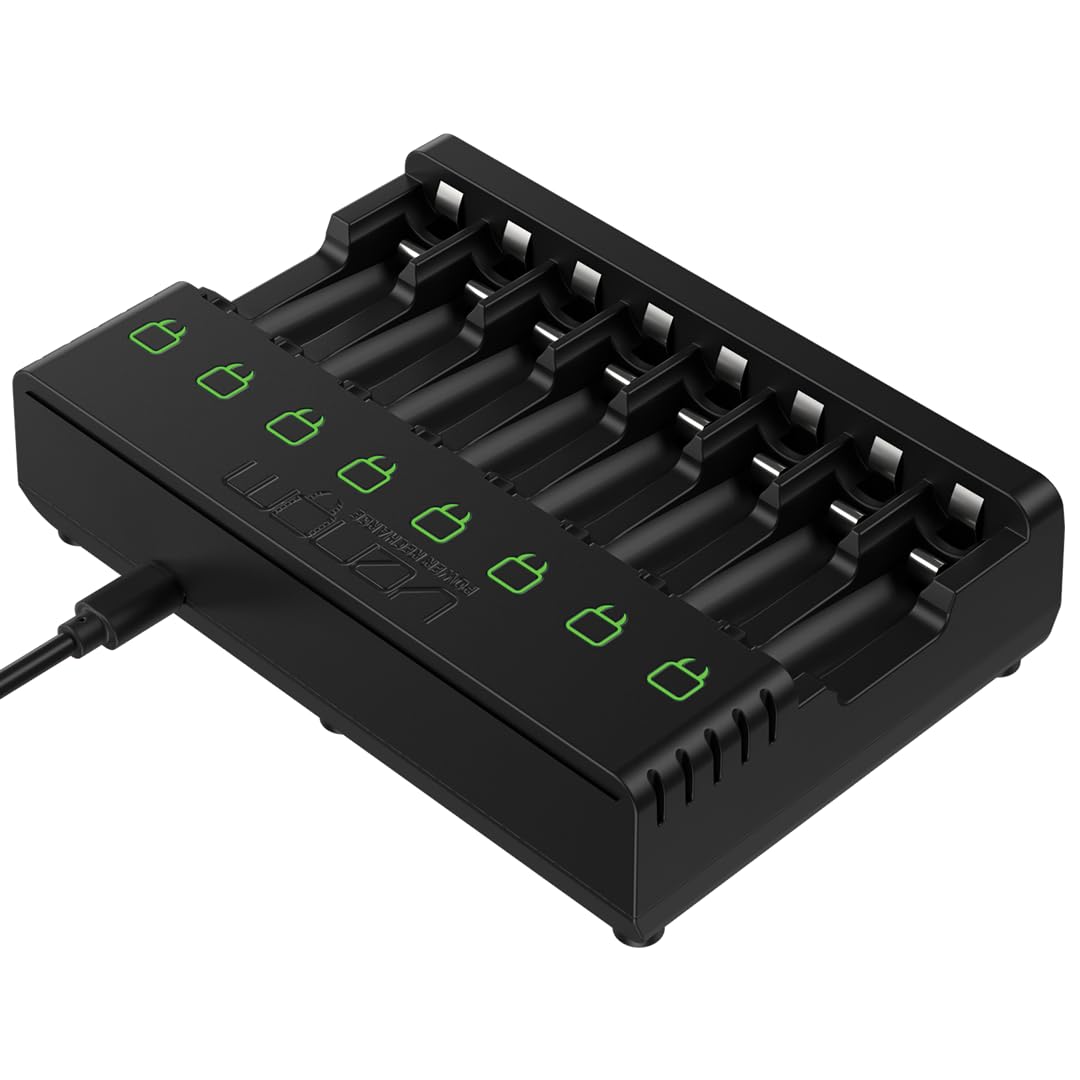 Venom AA / AAA Battery Charger Dock - Small - Black