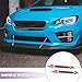 Edinstry Universal Adjustable Aluminum Alloy Front Bumper Lip Splitter Strut Tie Rod Bars 6