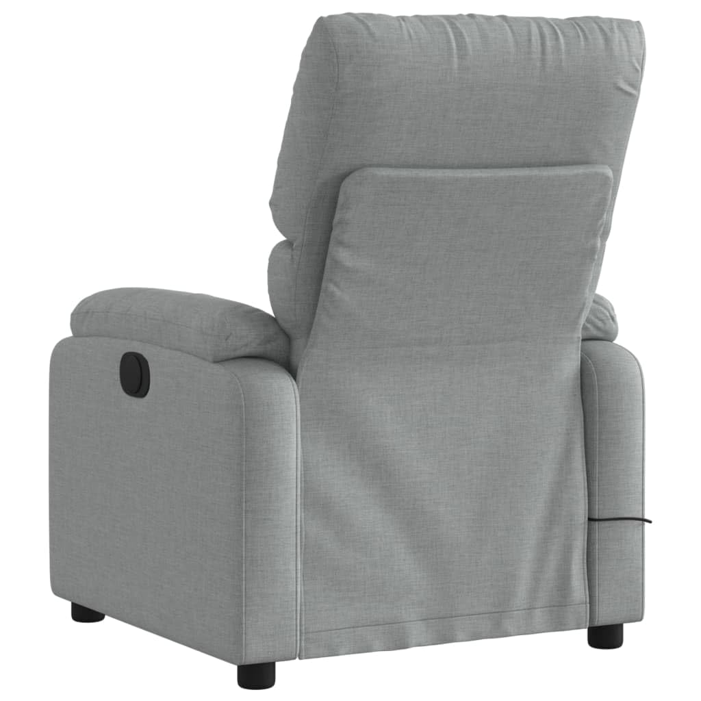 Sillón reclinable de Masaje eléctrico Tela Gris Claro, Sillón De Relax, Sillon Masaje Relax, Sillon Relax Electrico, Hogar Sillon Relax, Sillones Comodos, Sofa Tantra - 3204812