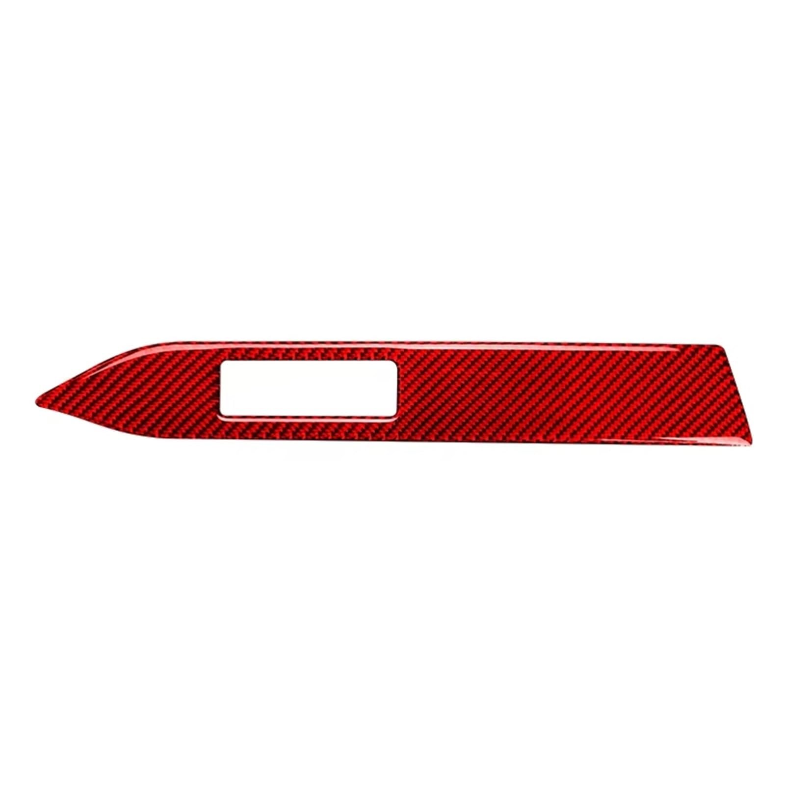 Mbxpxe Red(Lhd) Trim Sticker Accessories Car Dashboard Decoration Strip Sticker Styling Trim Cover For Mustang 2015 2016 2017 2018 2019 2020 2021 Car Interior Decoration(Red(Lhd))