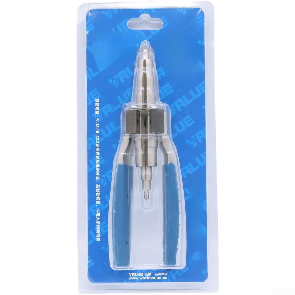 Ensanchador de tubos de cobre de 6 a 22 mm VST-22B con maletín