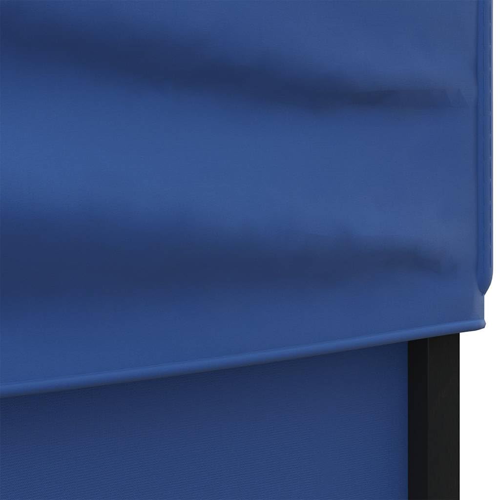 vidaXL Tente de réception Pliable avec parois Bleu 2x2 m