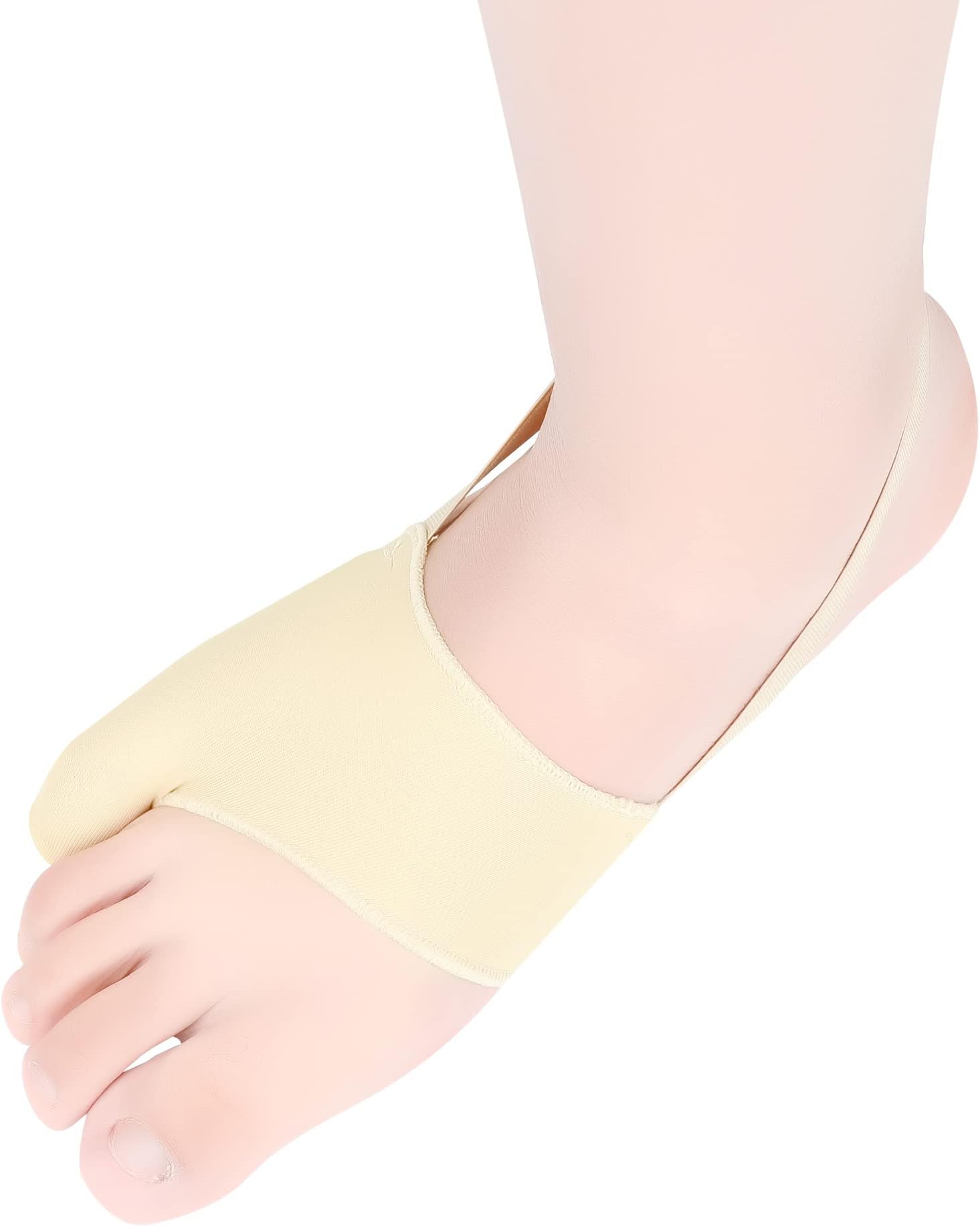 DYKOOKTailors Bunion Corrector 1Pair Bunionette Sleeves Built-in Gel Pads Silicone Cover Guard with Non-Slip Strap to Relief Bunion Pinky Toe Pain, Straighten Bunionette,Overlapping Toe (Large)