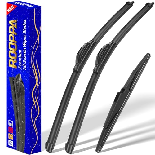 Image of 3 wipers Replacement for 2015-2021 Kia Sedona /2021 2020 2022 2023 2024 2025 Kia Telluride, Windshield Wiper Blades Original Equipment Replacement - 26 inch /18 inch /13 inch (Set of 3) U /J HOOK