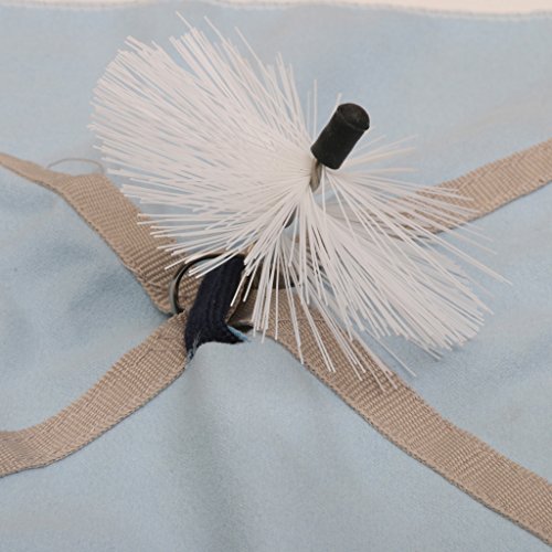 ALTO Saxophone Sax Cleaning Tool Pull Through Wiping Cloth Swab Brush Blue - Thumbnail 3