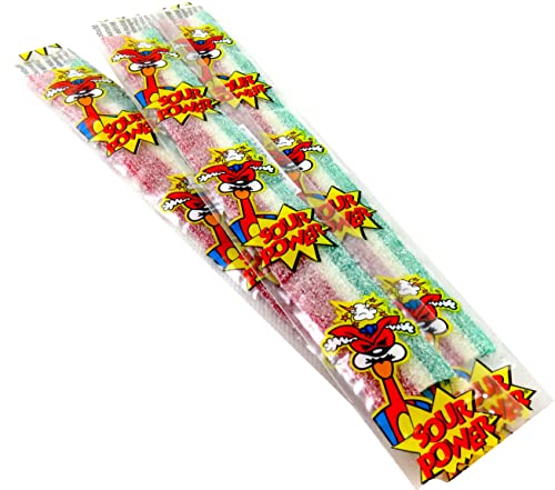 Sour Power Wrapped Belts, Watermelon, Individually Wrapped Belts, 52.9 Ounce (Pack Of 150) #TOP1