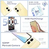Vivo Y36 (Vibrant Gold, 8GB RAM, 128GB Storage) with No Cost EMI/Additional Exchange Offers