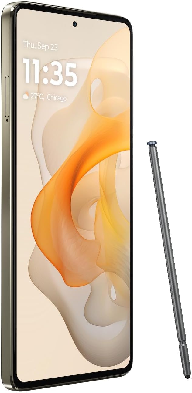 CONSUMER CELLULAR Moto Stylus 5G 2024 128GB Caramel Latte