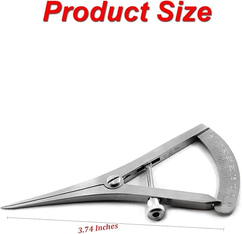 Miniatura 3 de MEDSPO Calibre de ortodoncia dental profesional  Localizador ajustable móvil de altura del soporte  Medición de posicionamiento  Instrumentos de