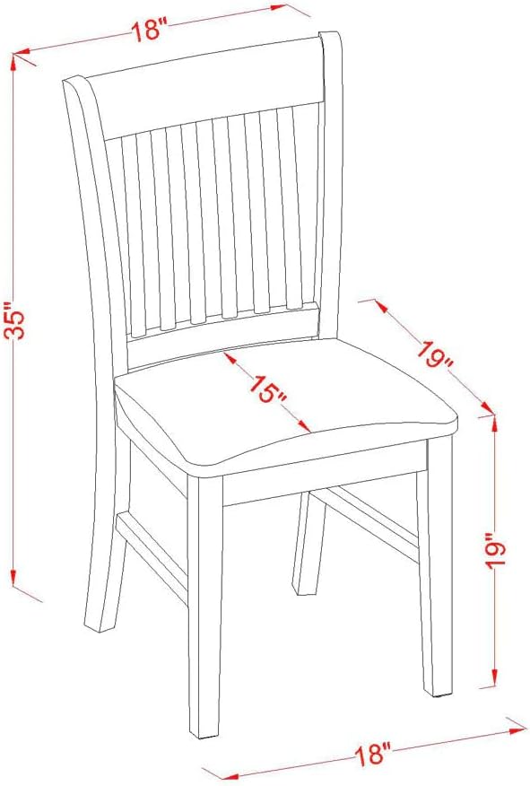 East West Furniture OXNO5-OAK-C 5 Piece Dinette Set for 4 Includes a Square Dining Room Table and 4 Linen Fabric Upholstered Dining Chairs, 36x36 Inch, Oak