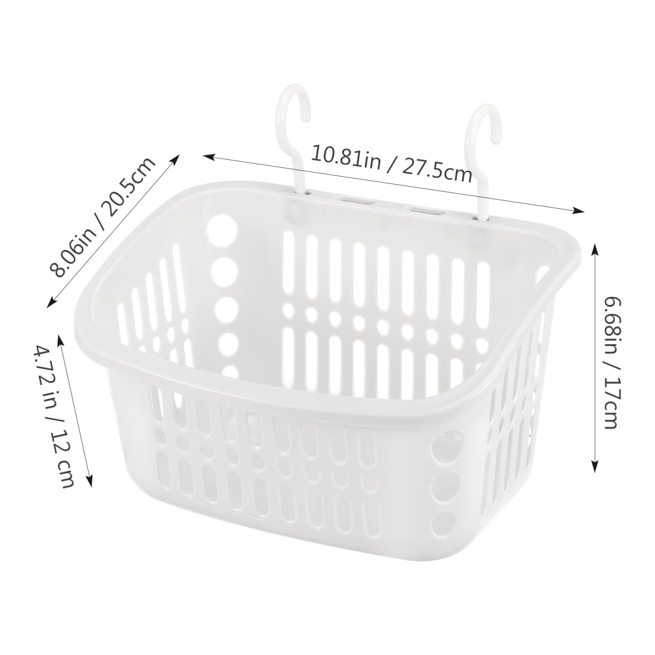 YARNOW Paniers Suspendus Design en Maille Respirante en PP Blanc pour Petits Animaux et Doux Peau Lot de 2 pour Cage de Gerbilles ou Sugar Gliders