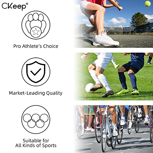 Ckeep Black Athletic Tape (4 Pack), 45Ft Per Roll, Easy To Tear And No Residue, Sport Tape For Strains And Sprains, Hypoallergenic And Breathable #TOP6
