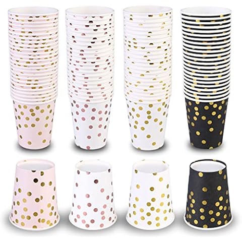Vasos de papel multicolor Vegena Cover