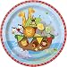 Noah's Ark Baby Shower Dessert Plates, 8ct