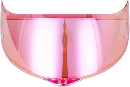 Shkalacar AGV K1 K3SV K5 Helmet Visor Replacement Windshield Lens Anti Anti Fog Scratch Protection Helmet Lens with Multiple Colors for Full Face Pink