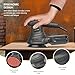GALAX PRO 2.5A Rotary Orbital Sander, 300W Electric Orbital Sander with 6 Various Speeds 6000-13000RPM,4.9-Inch with 20PCS Sandpapers,1 dust canister,Fit for Woodworking, Sanding, Polishing