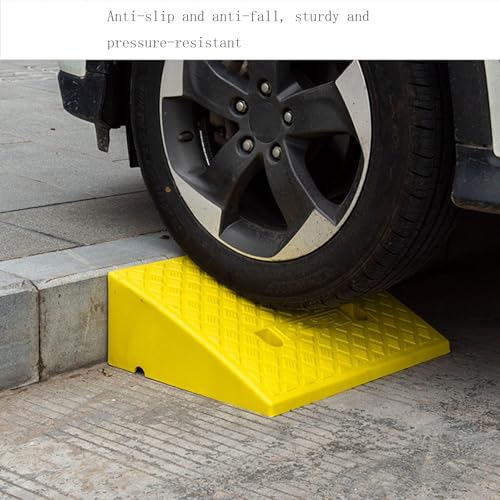 Rampas para Escalones, diseño texturizado antideslizante, rampa triangular de plástico duradero, adecuada para uso interior y exterior miniatura 3