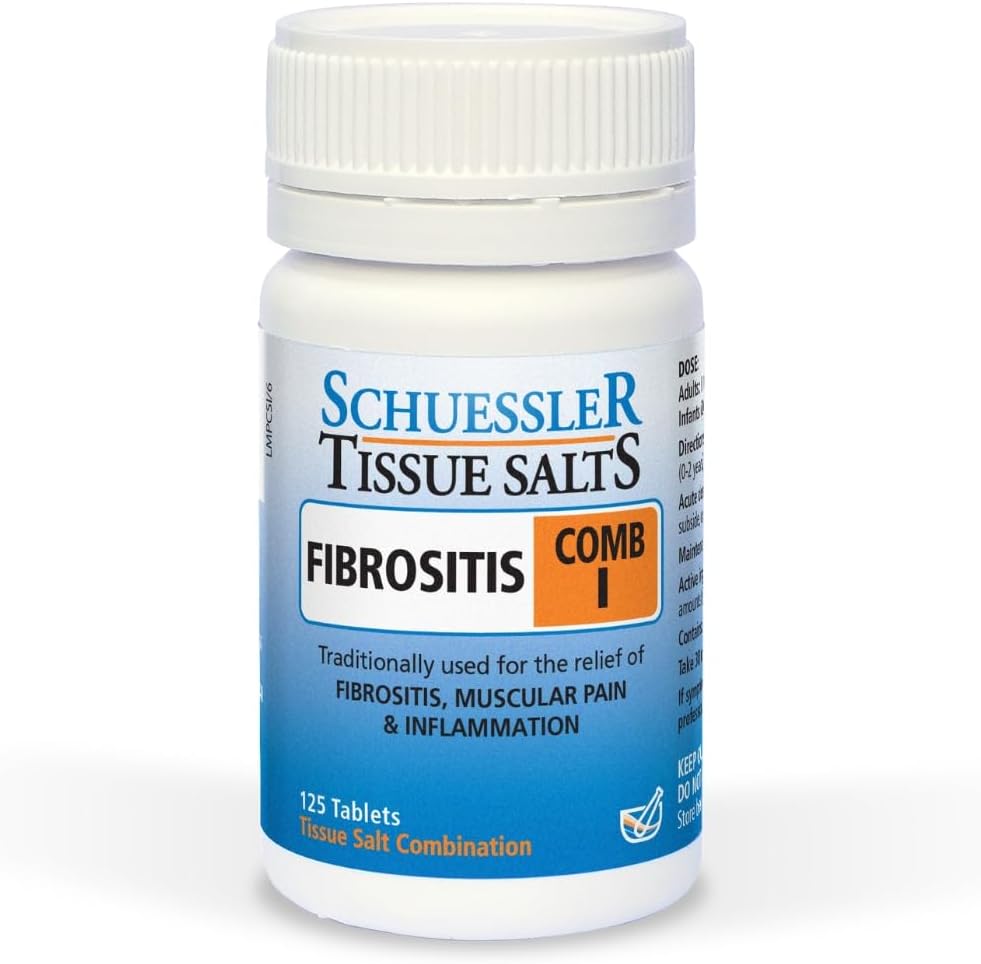 Schuessler Tissue Salts - Comb I - Fibrositis 125 Tablets