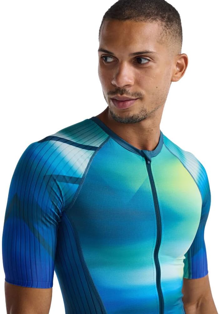 2XU Men's Aero Sleeved Tri Suit