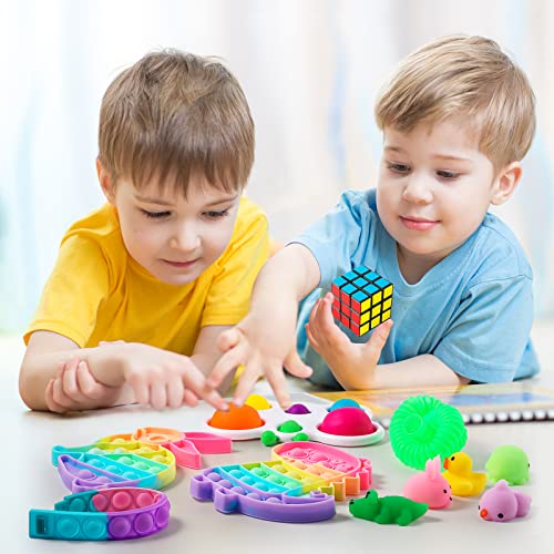 200 Pcs Party Favors For Kids, Fidget Toys Set, Treasure Box Toys For Classroom Carnival Prizes Rewards, Goodie Bag Stuffers For Kids Party, Pinata Fillers Birthday Gifts Bulk Toys For Boys And Girls #TOP3
