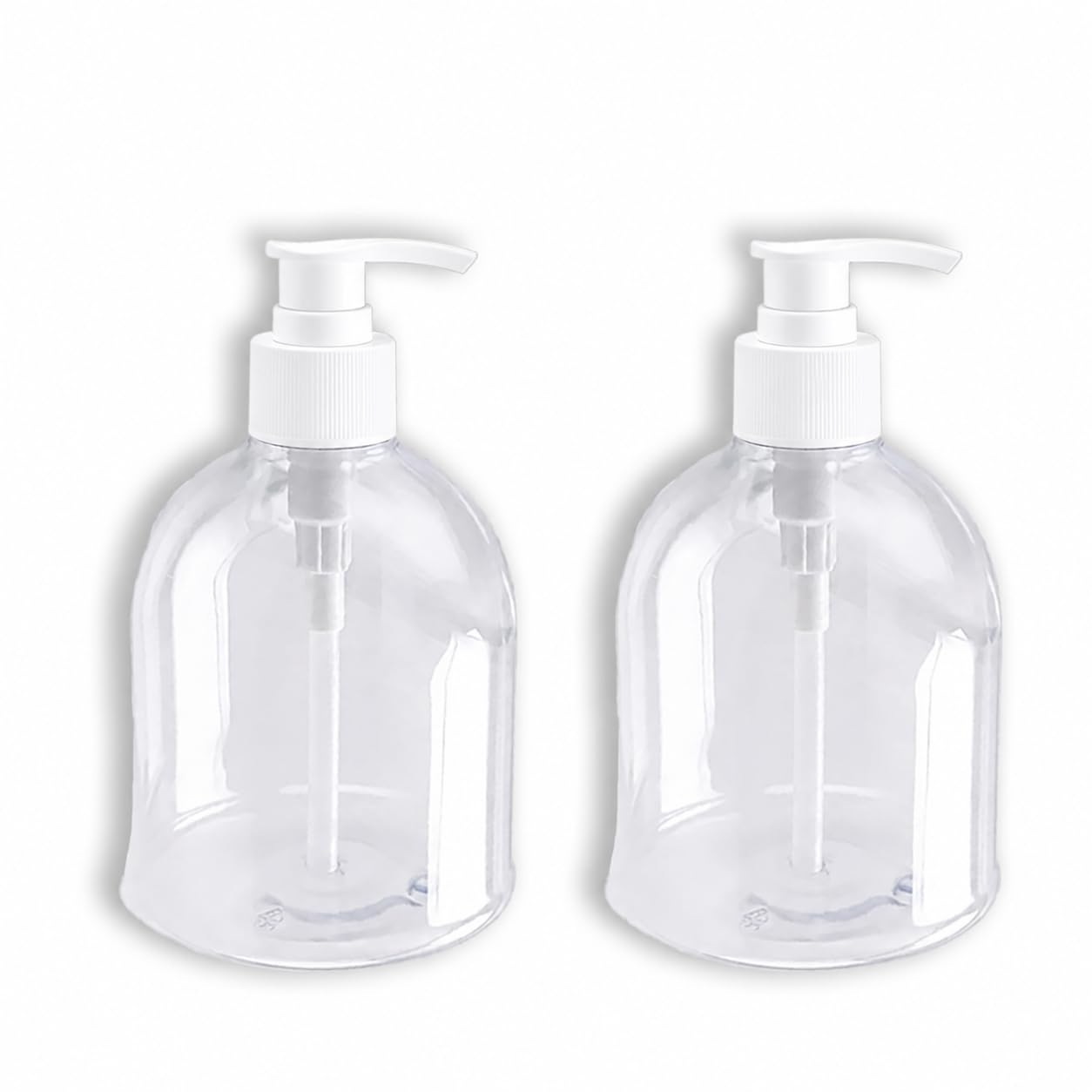 Empty Plastic Multi-Purpose Transparent Pump Bottle 300 ml (Pack of 2) | Ideal use for Oil, Liquid, Sanitizers, Shampoo, Soap Dispenser. (Pack of 2) (2)-image-32
