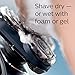 Philips Norelco Shaver 5550 with Turbo+ Mode, Rechargeable Wet/Dry Electric Shaver with Precision Trimmer Attachment