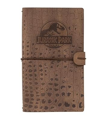 Grupo Erik Cuaderno de viaje Jurassic Park - Diario de viaje (Travel Journal Jurassic World rebirth : Cuero sintético) | Diario personal : Libreta pequeña de bolsillo, 19,6x12 cm | Ya disponible en tu tienda friki favorita! En mundofriki.es!