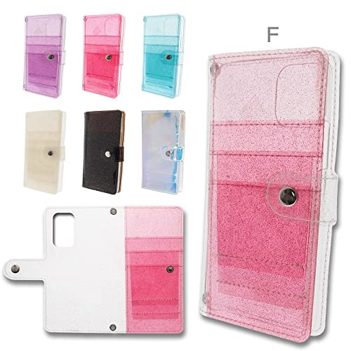 sc53c �P�[�X Galaxy A53 SC-53C / SCG15 �P�[�X �蒠�^ �Ƀo �X�}�z�P�[�X �g�уJ�o�[ ������ �r�j�[���f�� �J�����z�[������ Glitter Phone Case [�f�U�C��F�^�N���A×�s���N] ����×���F �M�����N�V�[A