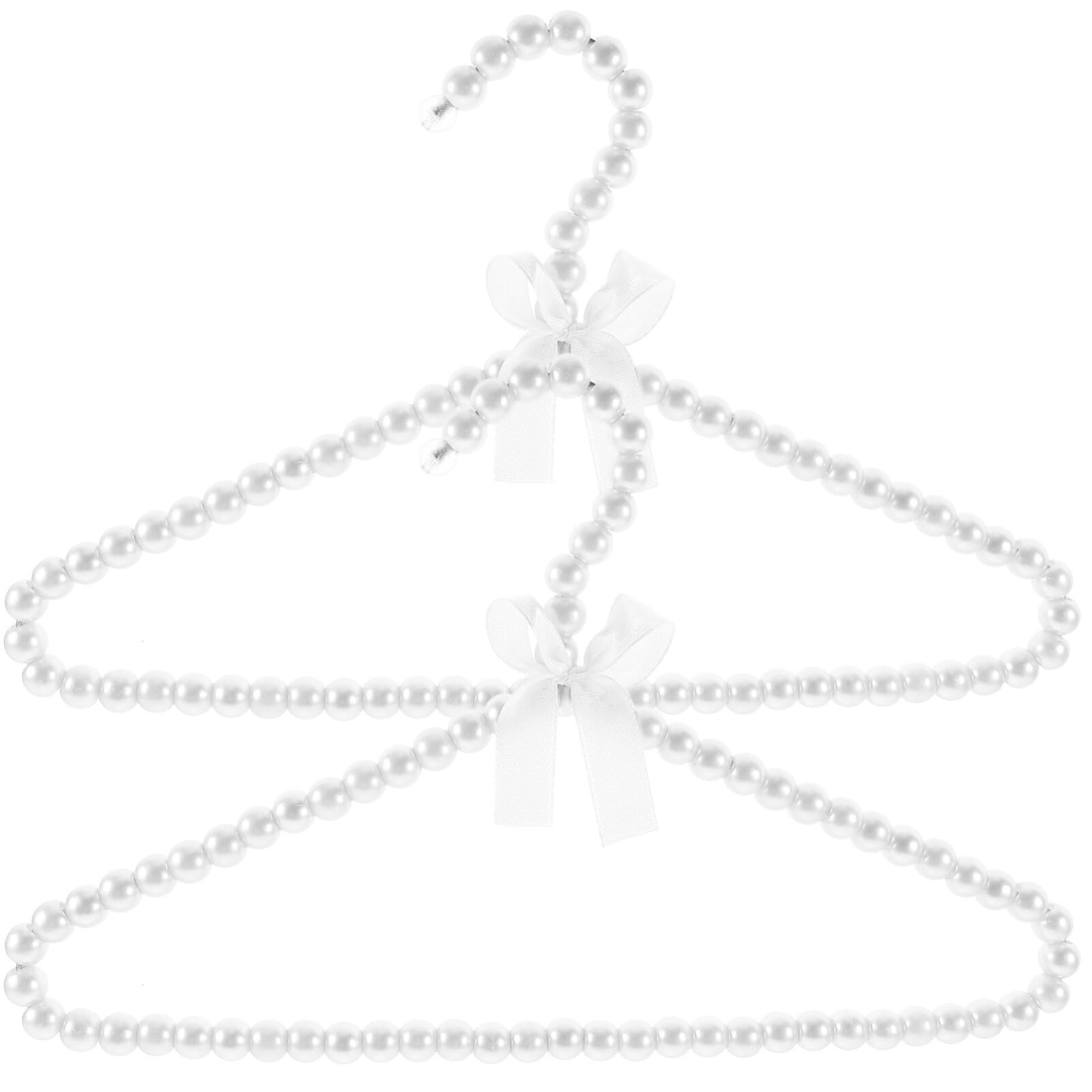 Cintre plastique pour enfants Cabilock rose lot de 2 gain d'espace