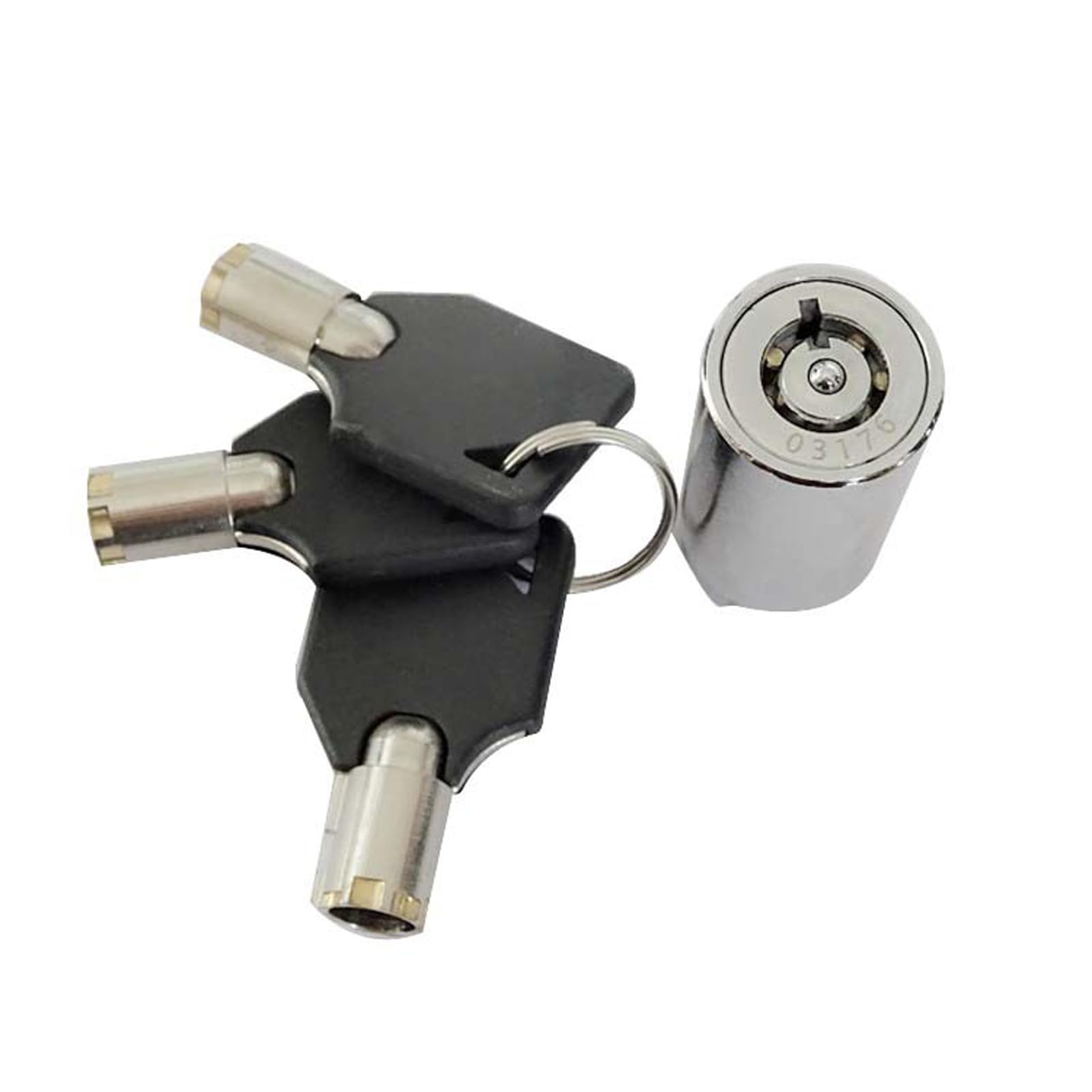 Universals Vending Machines Cores Industrial Equipment Cores Replacement Zincs Alloy Tube Shape Locks for Box Glass Tool Cabinet Door Vending Machines Equipment
