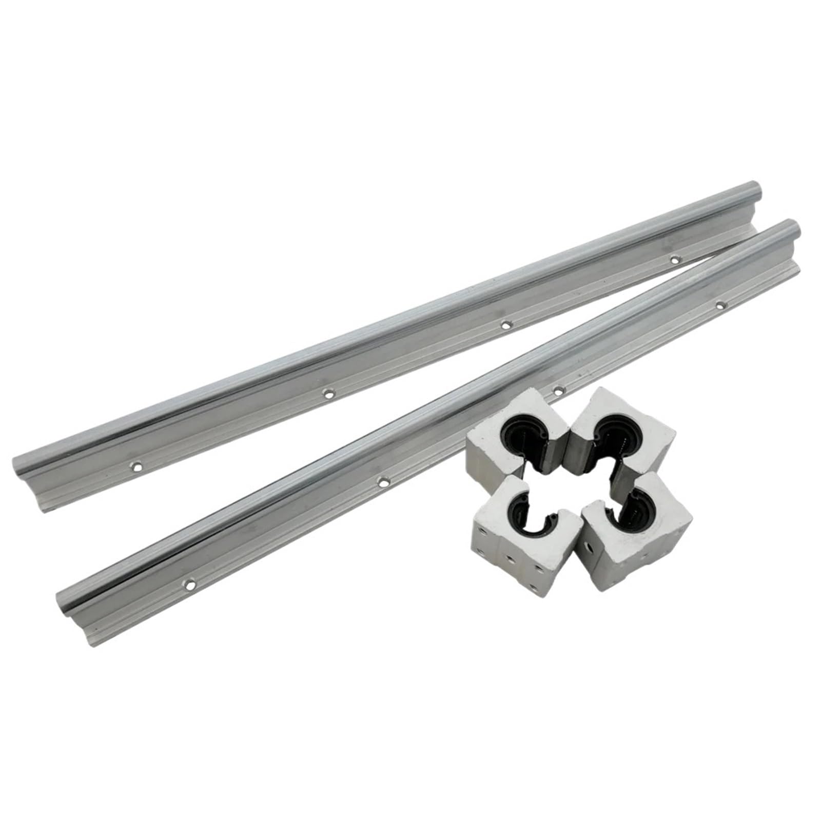 Soporte de eje SBR12 de 1000 mm con bloques SBR12UU para eliminar vibraciones en ejes X Y Z