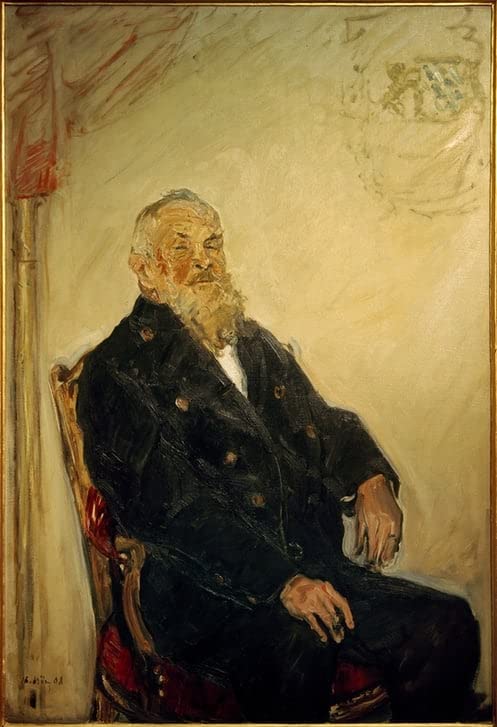 Peinture sur toile Max Slevogt pour la décoration de la chambre à coucher