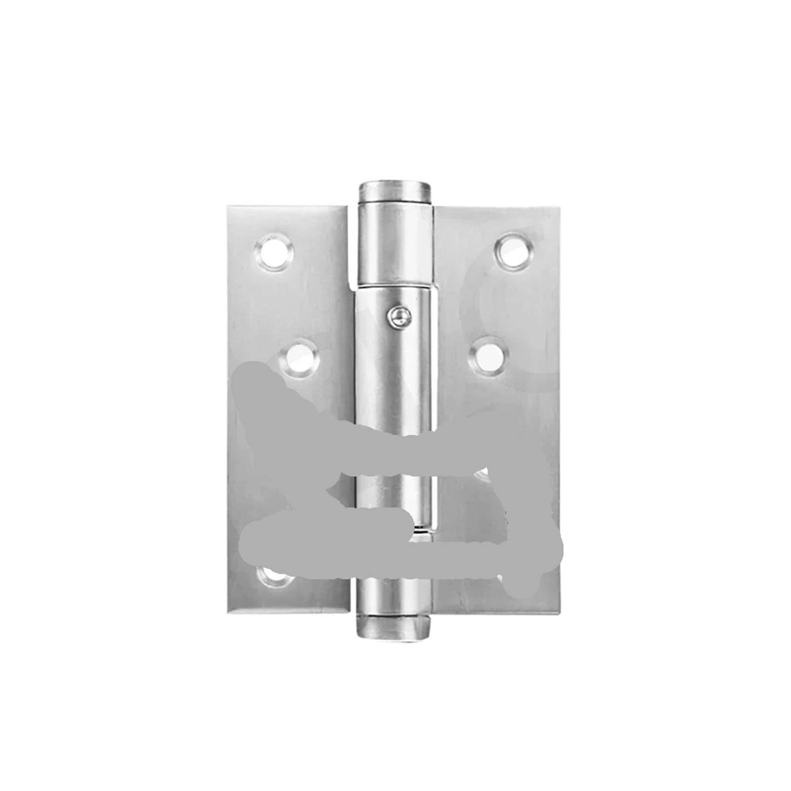 Kdhcvkz 4Inch-Sliver Stainless Steel Spring Hinge 90° Hidden Door Hinge(4Inch-Sliver)