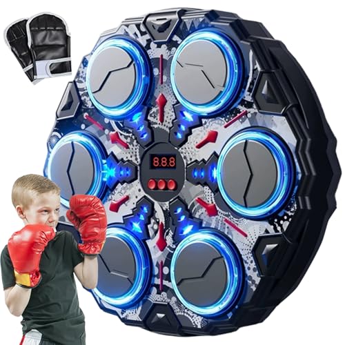 Machine de boxe musicale interactive Jorzer réglable en hauteur