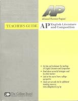 Teacher's guide: AP English literature and composition B0006RKTR6 Book Cover