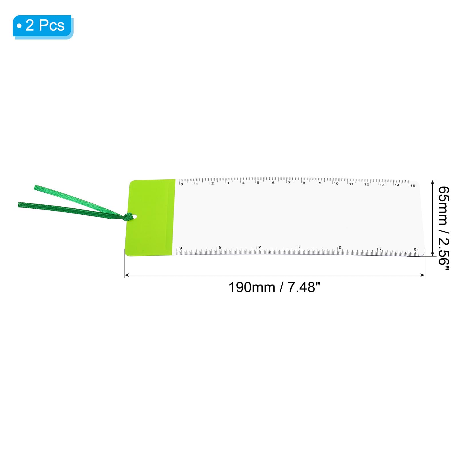 PATIKIL Bookmark Magnifier with Ruler - Image 2