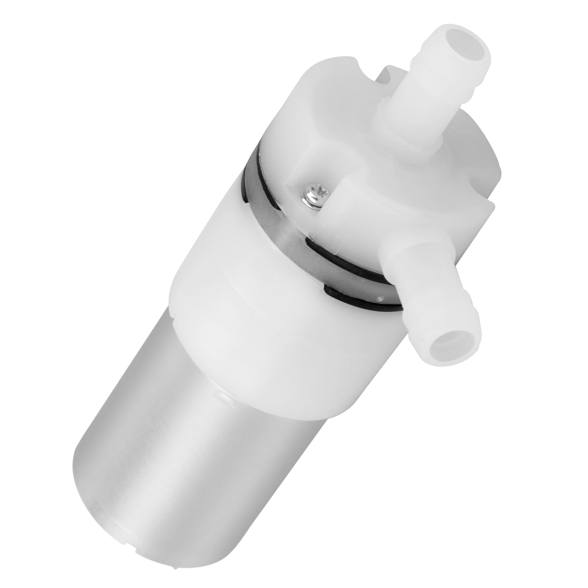 Mini 12V DC Self Priming Diaphragm Micro Pump, Food Grade Water Transfer Pump for Ice Maker, Coffee Machine, Water Dispenser, Refrigerator - 1.3 LPM