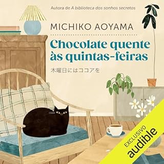 Diseño de la portada del título Chocolate quente &agrave;s quintas-feiras [Hot Chocolate on Thursdays]