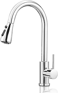 Yabumak Kitchen Sink Taps with Pull Out Spray...,