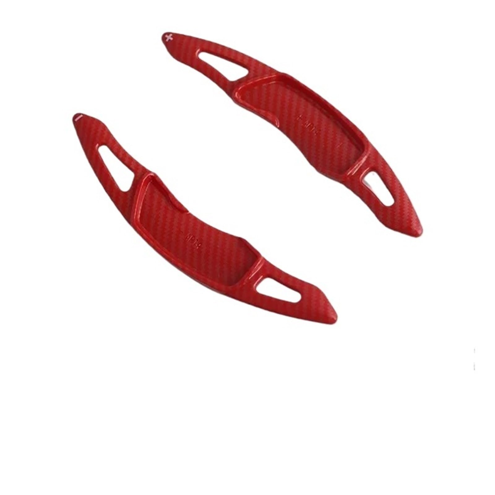 ZHANGZHENGYAO Car Steering Wheel Shifter Paddle for Subaru for XV for WRX for BRZ for Toyota for 86 Car Steering Wheel Rear Shift Paddle(Carbon Red)