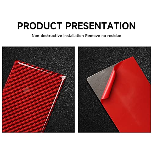 Image of Car Central Control Air Conditioning Panel Decals for 2015-2023 Chrysler 300 / 300C / 300S / Limited /Touring Accessories Interior Stickers