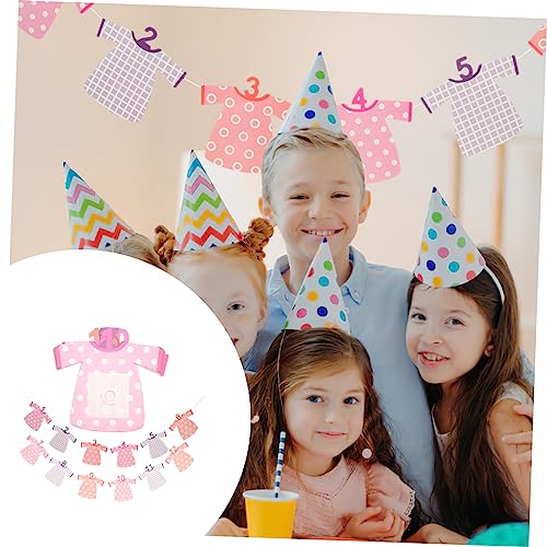 Gatuida 6 Conjuntos Em Forma De Celebração Primeiras Decorações Para Decoração De Aniversário De Árv