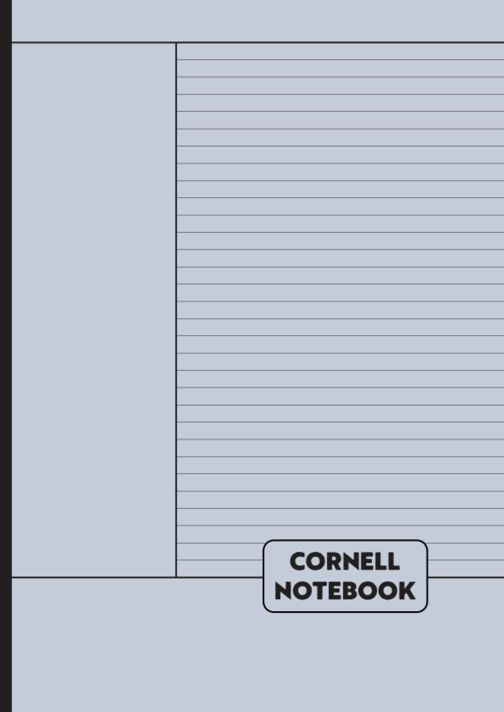 Cornell Notebook: a4 cornell method note-taking for students High School, College, University For Lecture and Meetings, 110 pages,
