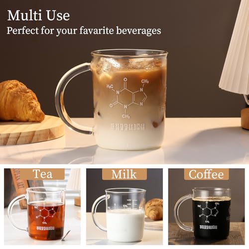 Taza de vidrio borosilicato GLASKEY 500 ml miniatura 4