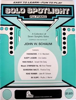 Sheet music Solo Spotlight for Piano - Seven Sprightly Solos Book