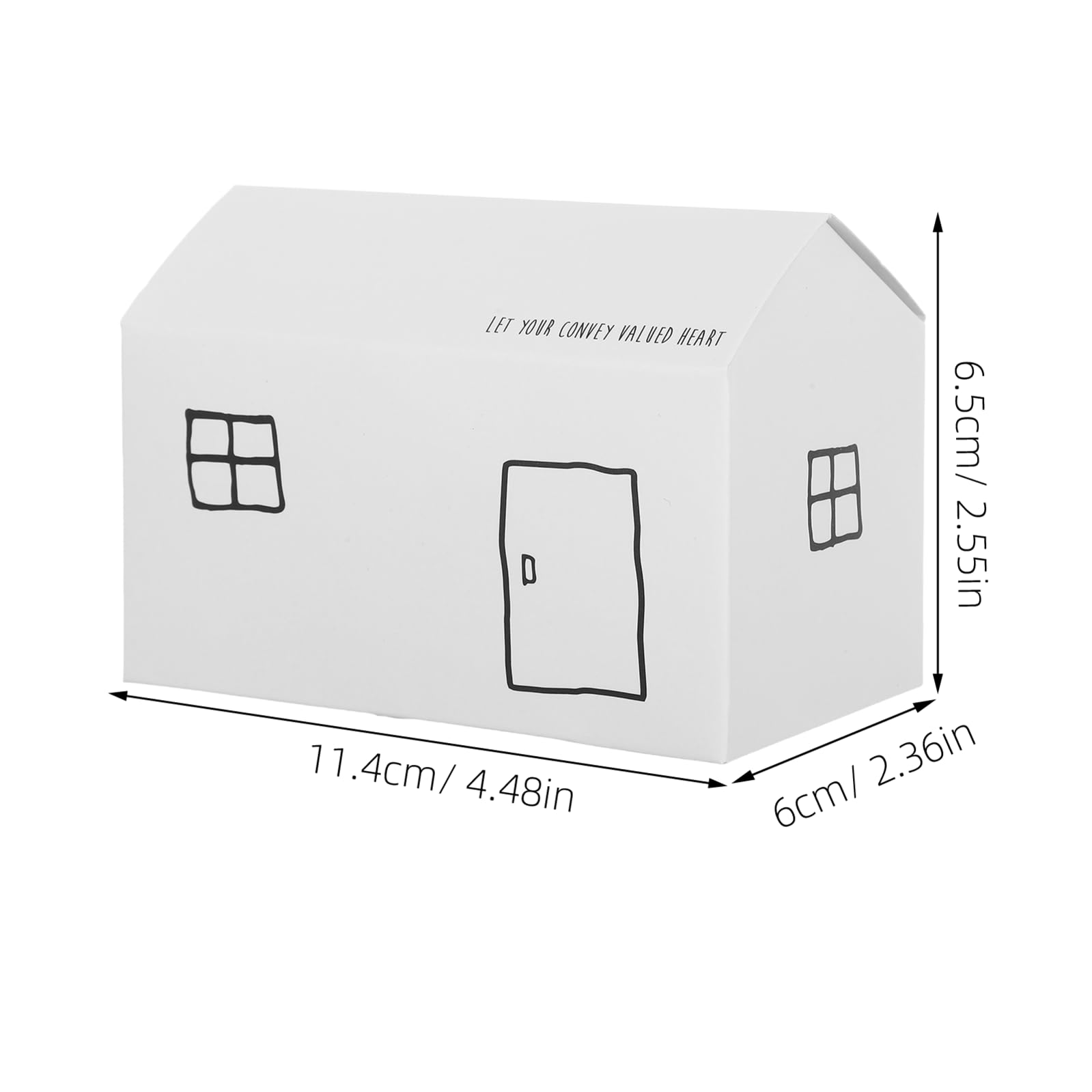 50 pezzi Scatole Regalo Casa Confezione Piccola per Dolci e Caramelle Scatole di Carta per Feste Matrimonio e Natale Facili da Montare Design Elegante e Protettivo