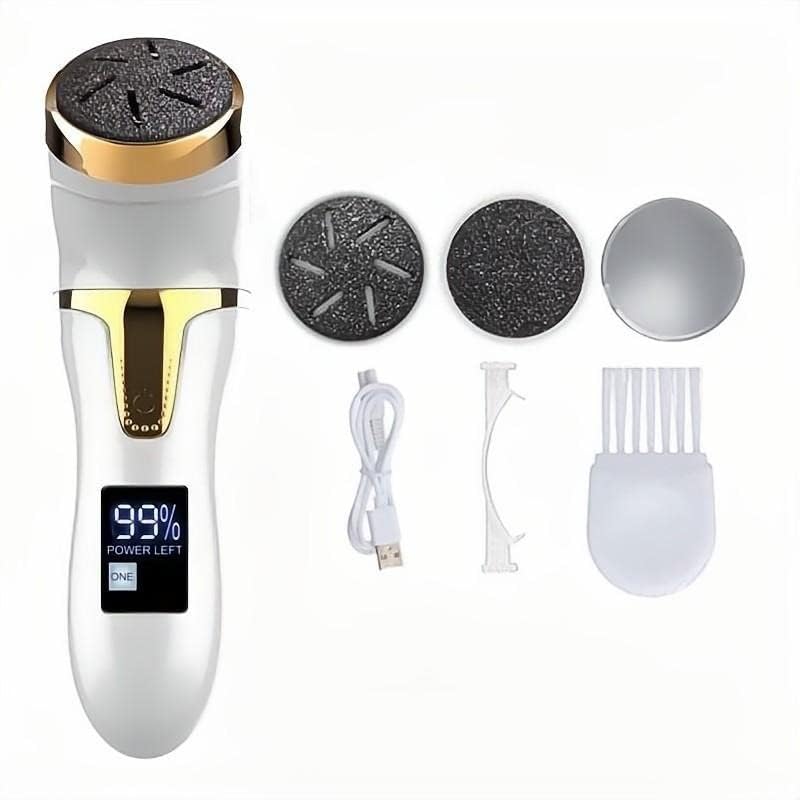 Rechargeable Electric Foot File Electric Pedicure Sander LED Display IPX7 Waterproof 2-Speed eliminates Dead Skin and calluses on feet (Color : 24PCS)